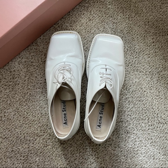Acne Studios quad oxford in white - Picture 6 of 10